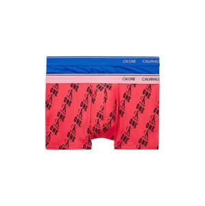 Calvin Klein Underwear Boxerky 'One'  modrá / svetločervená / ružová / čierna