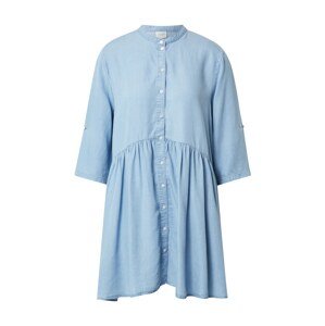 JDY Košeľové šaty 'Olivia Life'  modrá