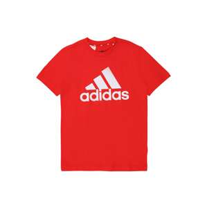 ADIDAS ORIGINALS Funkčné tričko  červená / biela
