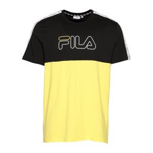 FILA Funkčné tričko 'Jopi'  čierna / žltá