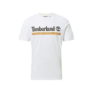 TIMBERLAND Tričko  béžová / čierna / biela