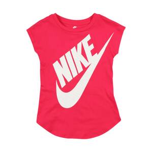 Nike Sportswear Tričko 'JUMBO FUTURA'  ružová / biela