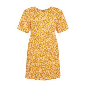 Cotton On Curve Letné šaty 'Good Times'  biela / oranžová