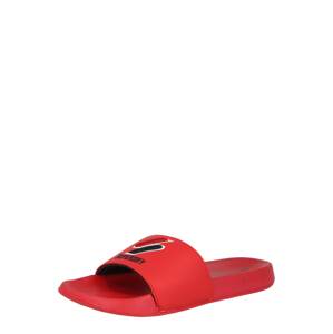 Superdry Plážové / kúpacie topánky  červená / čierna / biela