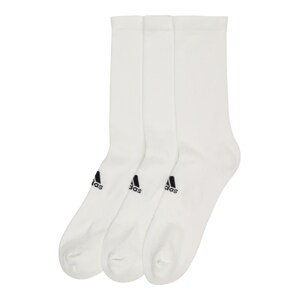 adidas Golf Športové ponožky  biela / čierna