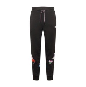 PUMA Športové nohavice  čierna / zmiešané farby