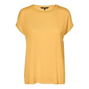 Vero Moda Curve Tričko  zlatá žltá