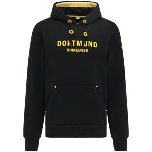 HOMEBASE Mikina 'Dortmund'  čierna / žltá