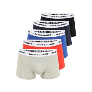 JACK & JONES Boxershorts  čierna / námornícka modrá / modrá / červená / sivá