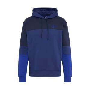 Nike Sportswear Mikina  námornícka modrá / modrá / tmavomodrá