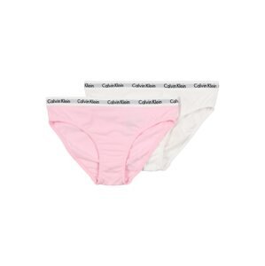 Calvin Klein Underwear Nohavičky  biela / ružová / čierna