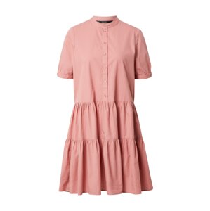 VERO MODA Košeľové šaty 'Delta'  rosé