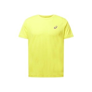 ASICS Funkčné tričko 'SILVER'  neónovo žltá / sivá