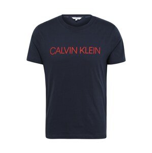 Calvin Klein Swimwear Tričko  čierna / červená