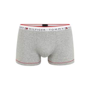 Tommy Hilfiger Underwear Boxerky  sivá / biela / námornícka modrá / červená