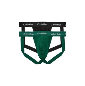 Calvin Klein Underwear Nohavičky  čierna / zelená / biela