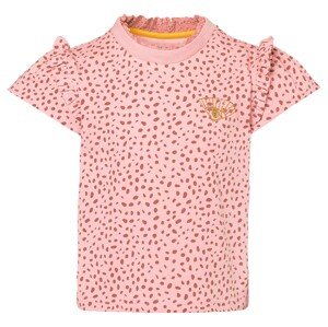 Noppies T-Shirt 'Lorindale'  zlatá / ružová / pastelovo červená