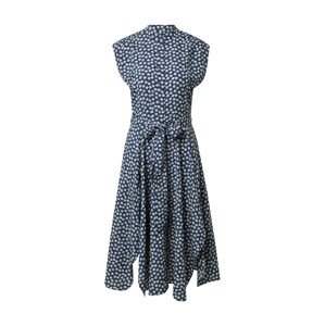 Lauren Ralph Lauren Košeľové šaty 'KRUTIE'  námornícka modrá / kráľovská modrá / biela