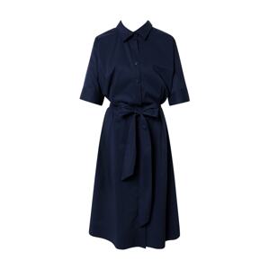 Lauren Ralph Lauren Košeľové šaty  námornícka modrá