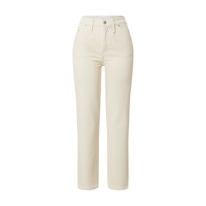 Calvin Klein Jeans Džínsy  biely denim / zlatá žltá