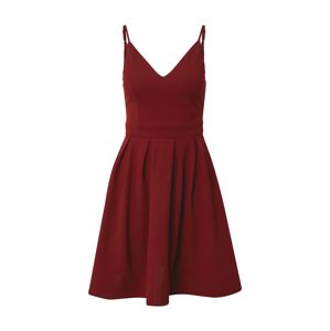 Skirt & Stiletto Kokteilové šaty  tmavočervená