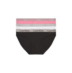 Calvin Klein Underwear Nohavičky  ružová / čierna / biela / strieborná