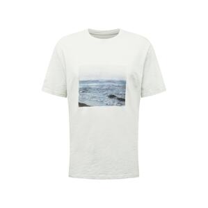 ARMEDANGELS T-Shirt ' Aado Beachtimes '  biela / zmiešané farby