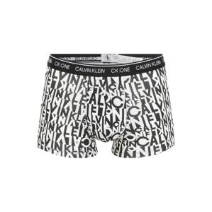Calvin Klein Underwear Boxerky 'CK One '  čierna / biela