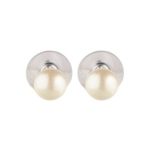 Lauren Ralph Lauren Náušnice  strieborná / perlovo biela
