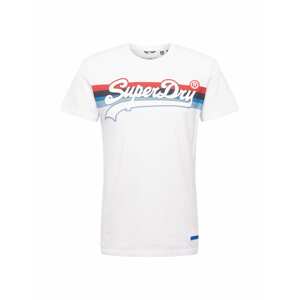 Superdry Tričko 'Cali'  biela / zmiešané farby