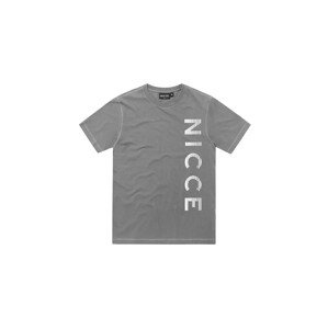 Nicce T-Shirt 'SPRINT'  sivá / biela