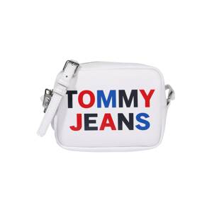 Tommy Jeans Taška cez rameno  biela / červená / kráľovská modrá / smaragdová