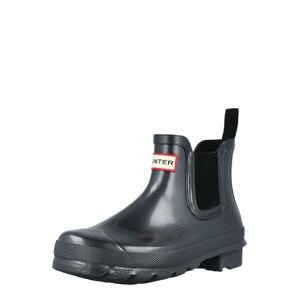 HUNTER Boots  čierna / biela / červená