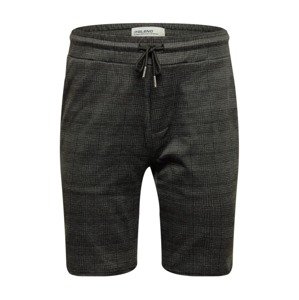 BLEND Shorts  čierna / sivá