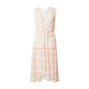 rosemunde Letné šaty  biela / marhuľová