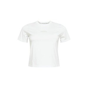 Calvin Klein Jeans Tričko  biela / tmelová