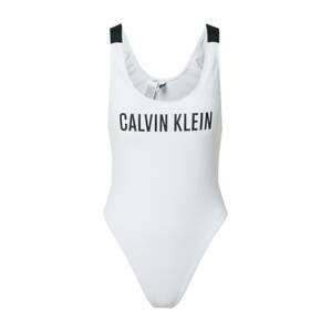 Calvin Klein Swimwear Badeanzug  biela / čierna