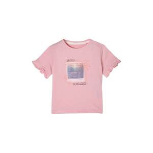 s.Oliver Shirt  ružová / zmiešané farby
