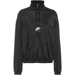 Nike Sportswear Mikina  čierna / biela / svetlosivá