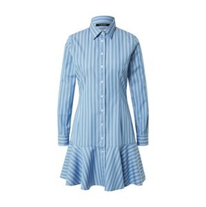 Lauren Ralph Lauren Košeľové šaty  svetlomodrá / biela