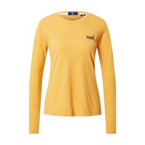 Superdry Shirt  čierna / zlatá žltá