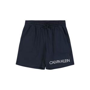 Calvin Klein Underwear Nohavice  námornícka modrá / biela