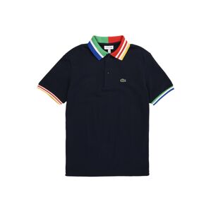 LACOSTE Shirt  námornícka modrá / svetlozelená / červená / biela / žltá