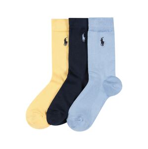 Polo Ralph Lauren Ponožky  námornícka modrá / svetlomodrá / žltá