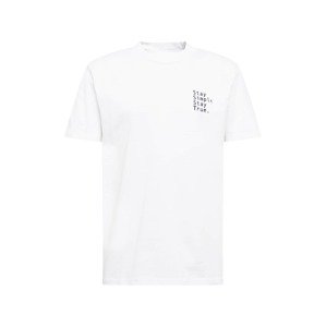 SELECTED HOMME T-Shirt 'SLHRELAXCRUZ'  biela / čierna