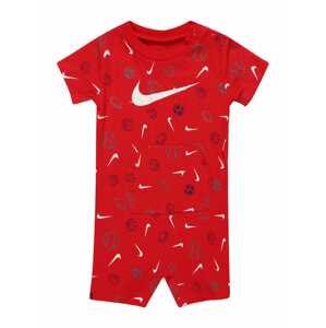 Nike Sportswear Overal  námornícka modrá / sivá / červená / biela