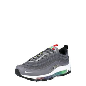 Nike Sportswear Nízke tenisky 'Air Max 97'  tmavosivá / svetlosivá / červená / čierna / biela