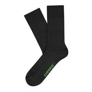 CHEERIO* Ponožky 'TOUGH GUY'  čierna