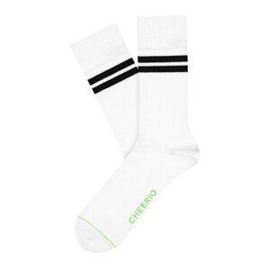 CHEERIO* Ponožky 'TENNIS TYPE'  biela / čierna