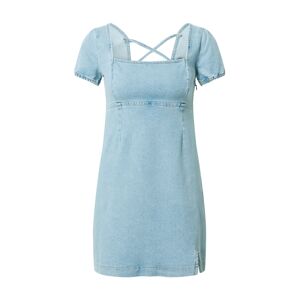 HOLLISTER Letné šaty  modrá denim